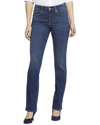 NYDJ Marilyn Cambridge Straight Leg Jean - Blue