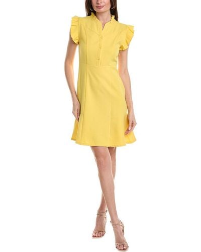 Nanette Lepore Nolita Mini Dress - Yellow