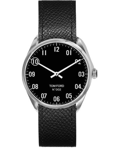 Tom Ford Unisex 002 Watch - Black