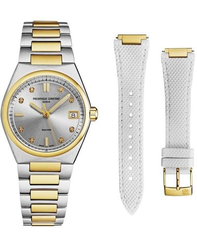 Frederique Constant Highlife Diamond Watch - White