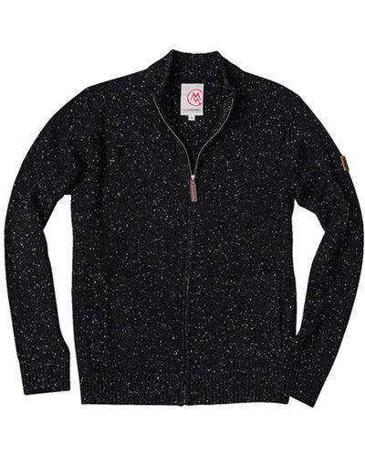 Cloudveil Donegal Full Zip Wool-Blend Jacket - Black
