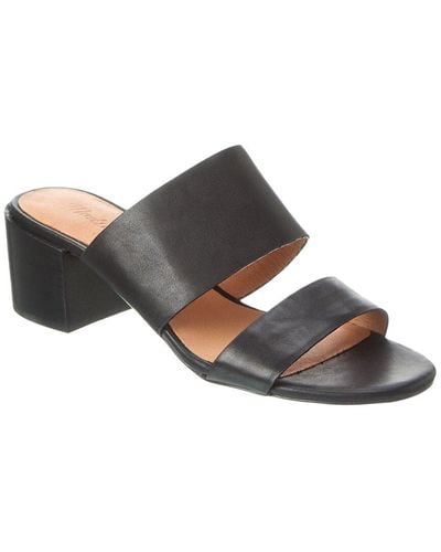 Madewell The Kiera Leather Sandals - Brown