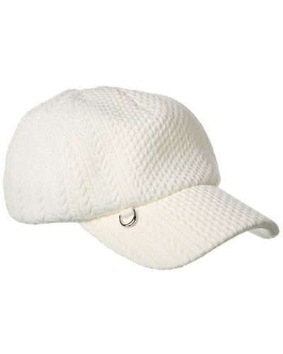 Jacquemus La Casquette Belo Hat - White
