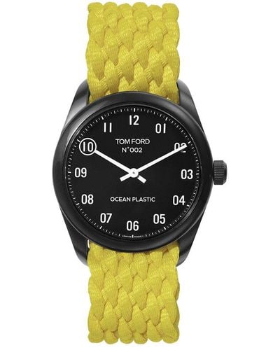 Tom Ford Unisex 002 Ocean Plastic Watch - Multicolour