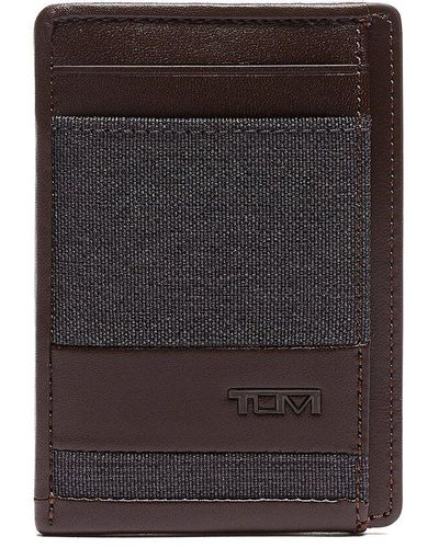 Tumi Money Clip Card Case - Black