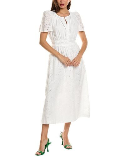 Anne Klein Midi Dress - White