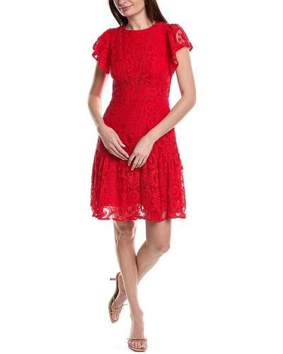 Nanette Lepore Valentina Re-embroidered Mini Dress