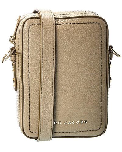 Marc Jacobs N/s Leather Crossbody - Natural