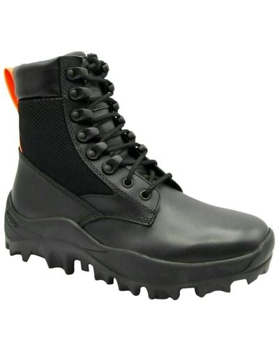 MCM Leather Boot - Black
