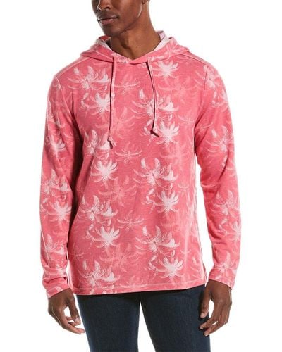 Tommy Bahama Palm Frenzy Hoodie - Red