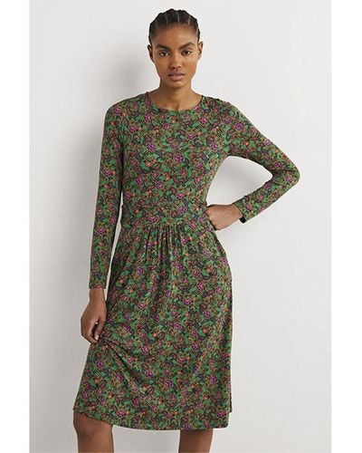 Boden Abigail Jersey Dress - Green