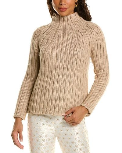 Frances Valentine Shelby Wool & Cashmere-blend Sweater - Natural