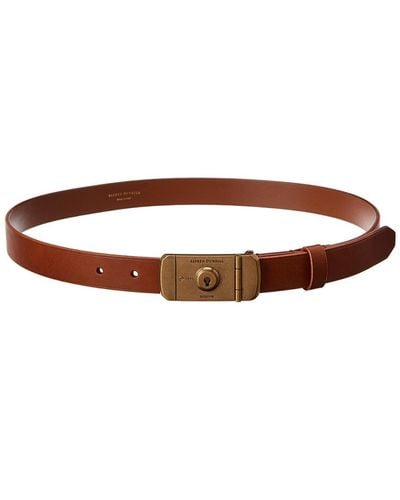 Dunhill Pin Lock Duke Leather Belt - Brown