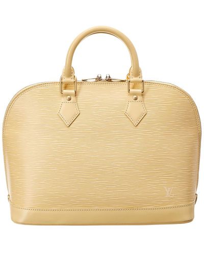 Louis Vuitton Cabas Lockme Black and Nude Vanille Beige Leather