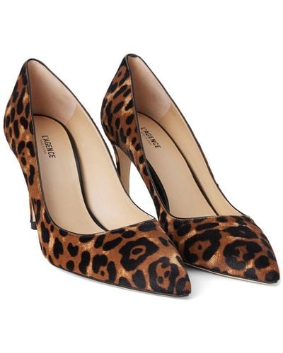 L'Agence Eloise Leather Pump - Brown