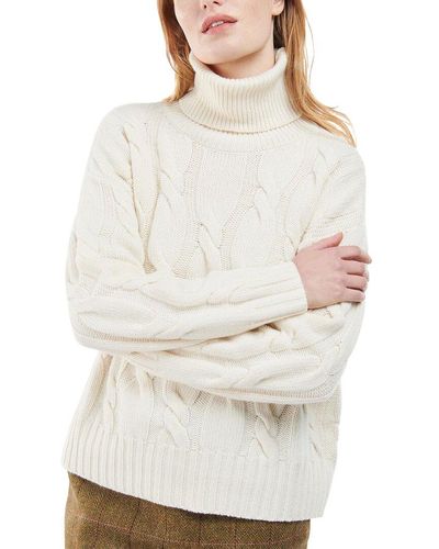 Barbour Pendula Wool-blend Sweater - Natural