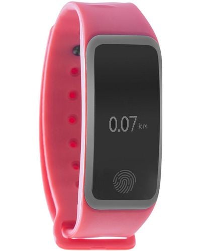 Everlast Tr12 Activity Tracker With Caller Id & Message Alerts - Red