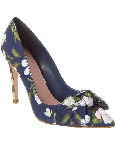 Ted Baker Hyra Canvas Pump - Blue