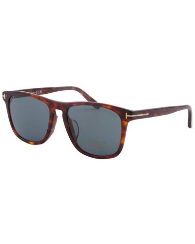 Tom Ford Unisex Gerard 56mm Sunglasses - Blue