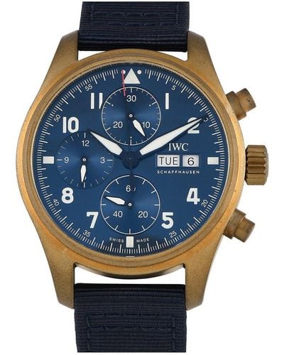 IWC Schaffhausen Pilot'S Watch (Authentic Pre-Owned) - Blue