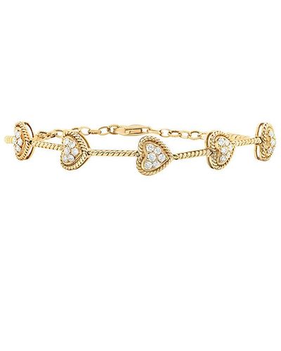 Diana M. Jewels Fine Jewelry 18k 0.57 Ct. Tw. Diamond Bracelet - Metallic