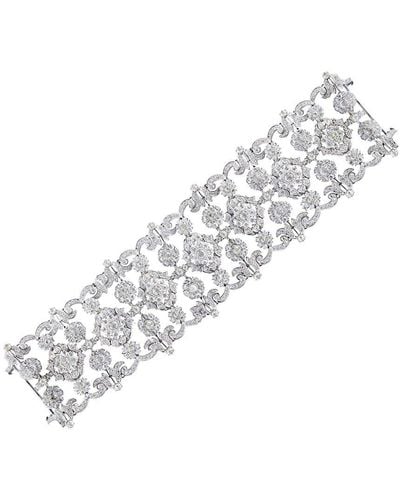 Diana M. Jewels Fine Jewelry 18k 25.61 Ct. Tw. Diamond Bracelet - Multicolor