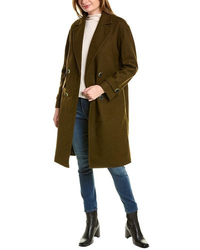 NVLT Double-breasted Coat - Natural