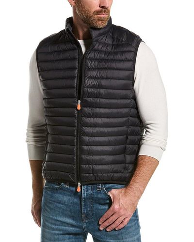 Save The Duck Puffer Vest - Black