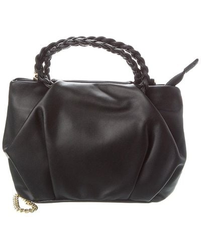 Persaman New York #1003 Leather Shoulder Bag - Black