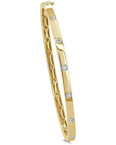 Sabrina Designs 14k 0.40 Ct. Tw. Diamond Bangle Bracelet - Metallic