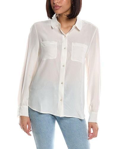 Tommy Bahama Yara Cove Silk Shirt - White