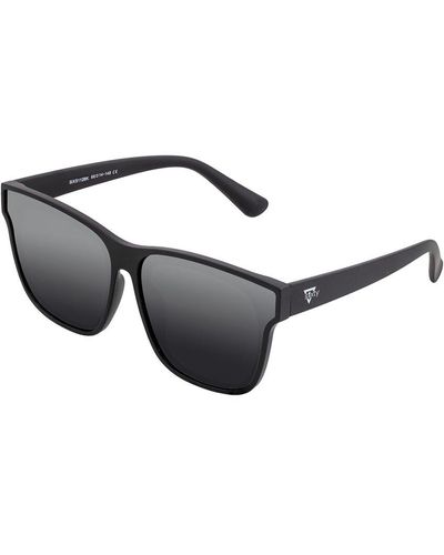 Sixty One Unisex Delos 66mm Polarized Sunglasses - Black