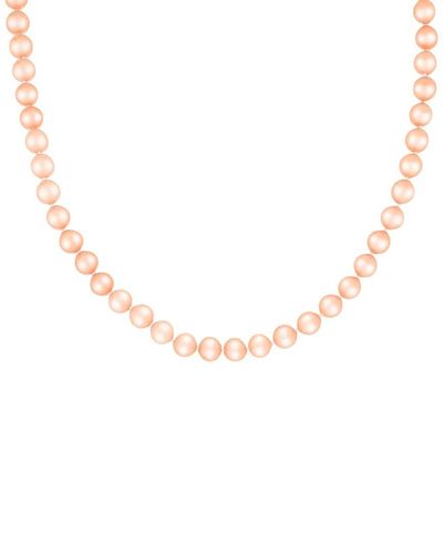 Splendid 14k 8-9mm Pearl Necklace - White