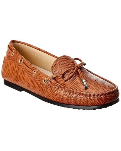 Tod's Tods Gommino Leather Loafer - Brown