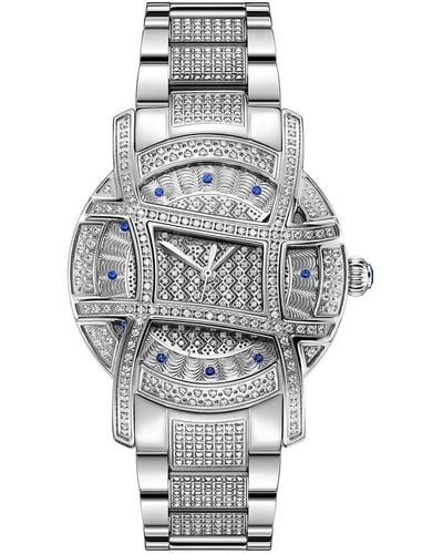 JBW Ps Olympia Diamond Watch - Gray