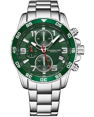 Stuhrling Stuhrling Original Monaco Watch - Green