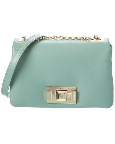 Furla Lulu Mini Leather Crossbody - Green