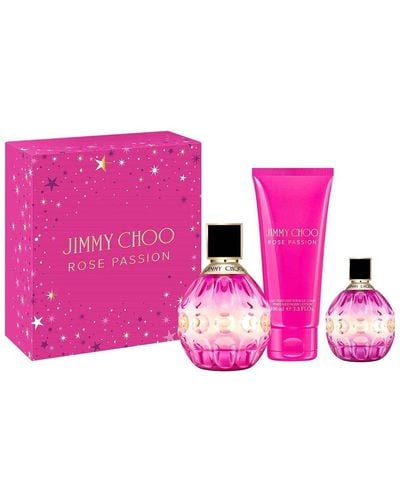 Jimmy Choo Rose Passion 3Pc Set - Pink