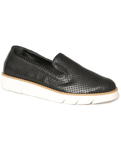 The Flexx The Daily Leather Casual Slip On - Black
