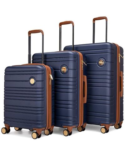 Miami Carryon Brickell 3Pc Luggage Set - Blue