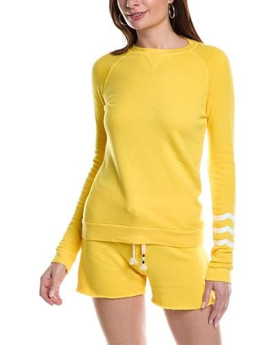 Sol Angeles Waves Pullover - Yellow