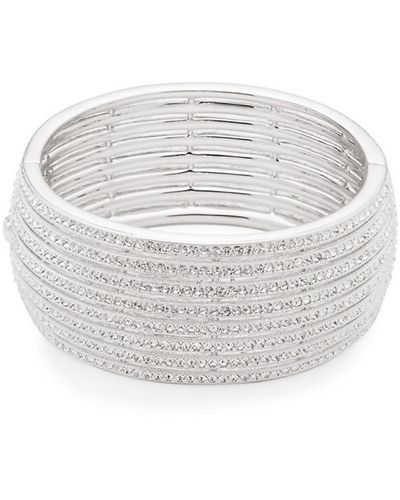 Adriana Orsini Crystal Multi-row Bracelet - Metallic
