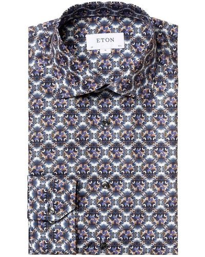 Eton Contemporary Fit Shirt - Blue