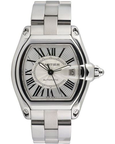Cartier Roadster Watch, Circa 2000S (Authentic Pre-Owned) - Grey