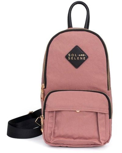 Sol And Selene Hustle Sling Backpack - Pink