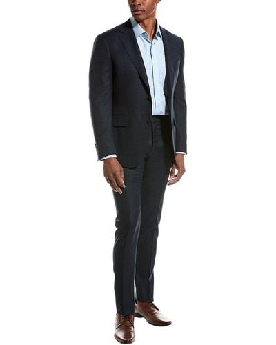 Canali 2pc Wool Suit - Black