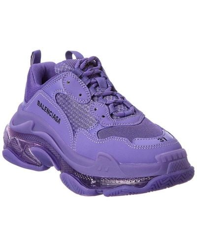 Balenciaga Triple S Sneaker - Purple