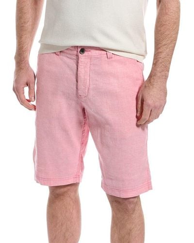 Tommy Bahama Beach Linen-blend 12in Short - Pink