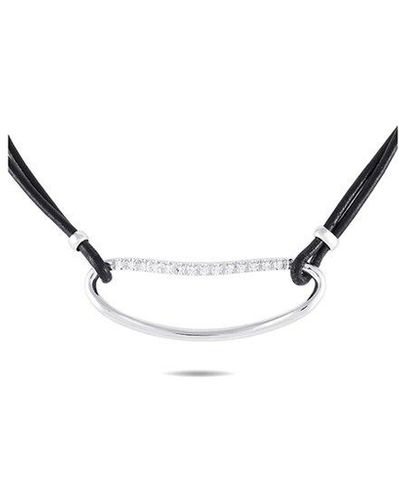Piero Milano 18k Cord Necklace - Metallic