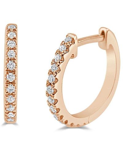 Sabrina Designs 14k 0.10 Ct. Tw. Diamond Earrings - White